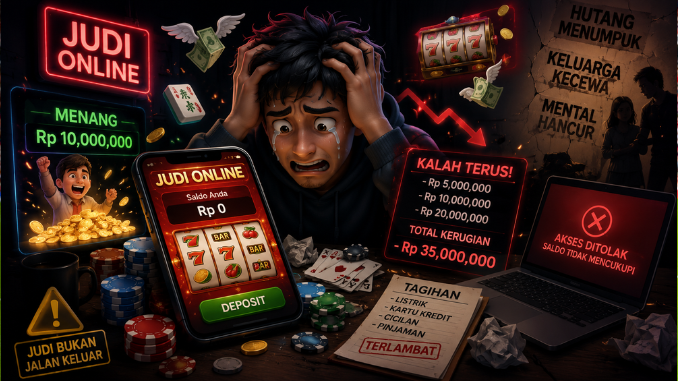 Stop Main Judi